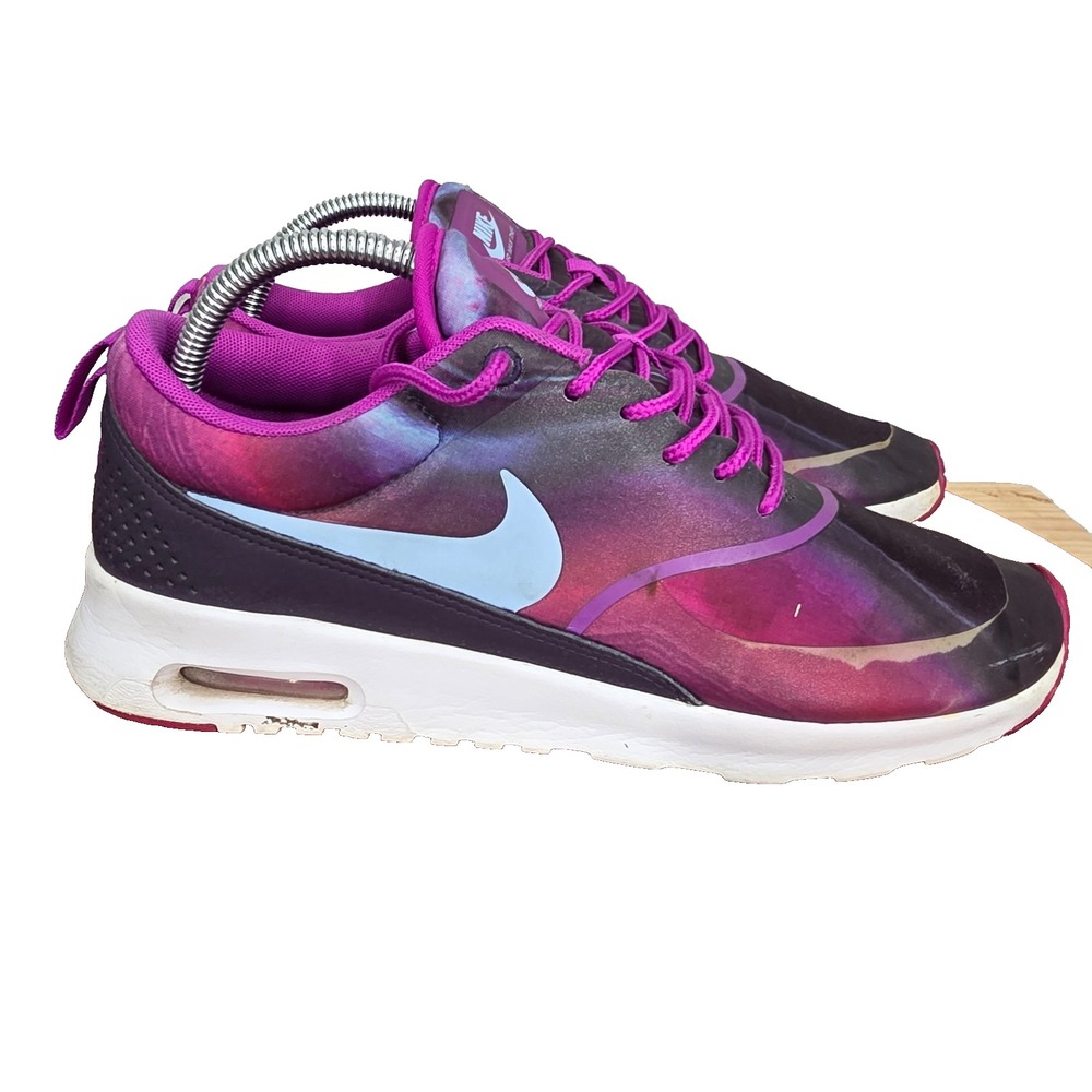 Nike Air Max Thea Sneakers Womens 10 Hyper Purple Lace Up Casual 599408-503‎